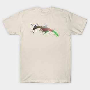 Watercolour Bat T-Shirt